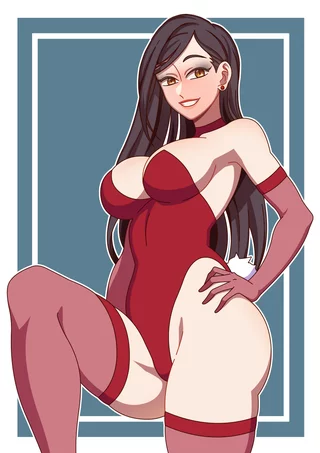 Xmas bunny suit