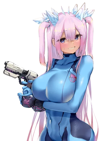 Zero Suit Otoha Rilly (Satou Daiji) [Virtual Youtuber/ Metroid]