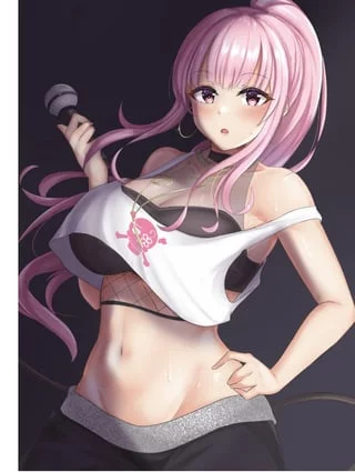 “Huh it’s security something tells me to stop that them.. Hey whats going on..this guy wanted to come on stage then come on let’s sing!” (I’m a singer as I watch u get attacked by security and I help you and you sing with me and stay in the stage!)