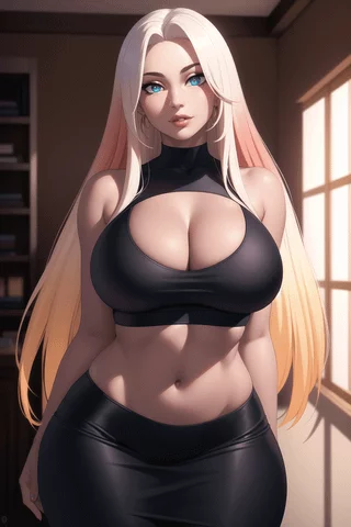 Why do I got to the gym even though I can just change my looks and body? Because I love to look and even more to tease~ (I want to turn into hot Girls like her and tease everyone in the gym)