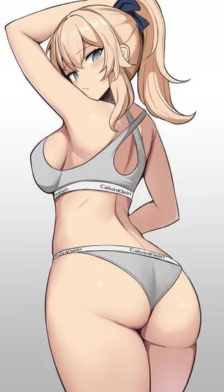 Jean in her lovely sport clothes
