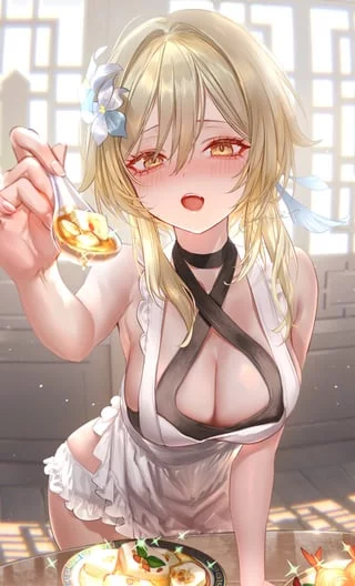 being fed by lumine