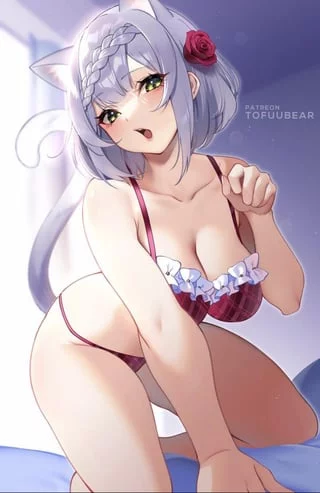 Cat girl battle maid Noelle