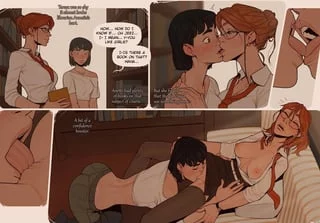 H-how do I know if... I like girls? is there a book for that?