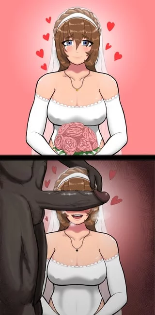 Happiest day in every white girl life! I want to be that bride one day