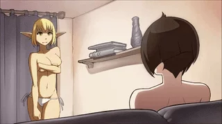 "Um well i guess this is the time to show you why i kept trying to avoid this" (I want to be your futa gf that is shy about her dick)