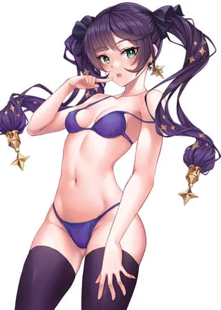 Cute Mona in bikini