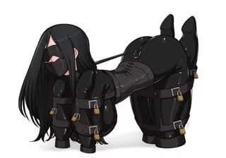 All she needs is a leash to be taken for a nice walk