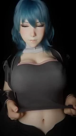 Perfect titty drop