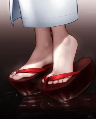 Okobo shoes