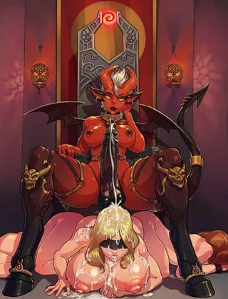 challenging the demon queen to a fight was a mistske