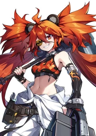 Fiery Redhead