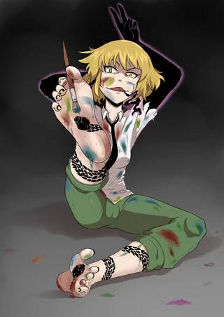 From my Art Series "Medusa Posssess" Rin Tezuka from Katawa Shojo