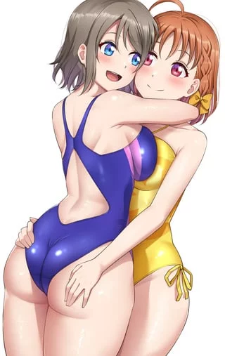 Watanabe You and Takami Chika [Love Live!]
