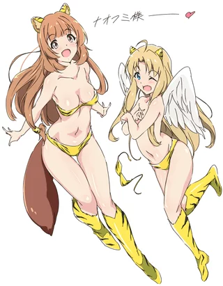Raphtalia and Filo (By 馬の助) [The Rising of the Shield Hero]