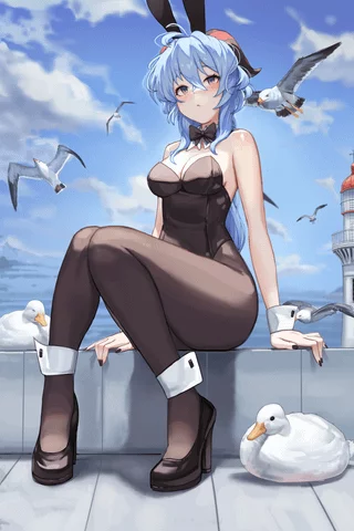Bunny Girl Ganyu [Genshin Impact]