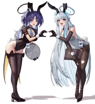 Hayase Yuuka & Ushio Noa [Blue Archive]
