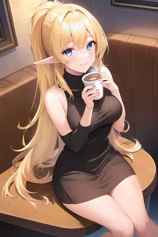 Hot Coffee Elf