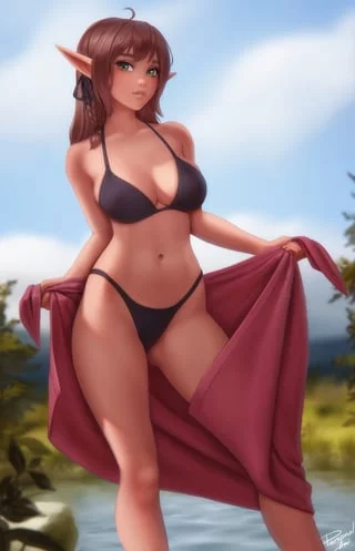 Going For A Swim (Personal Ami ) [Original]