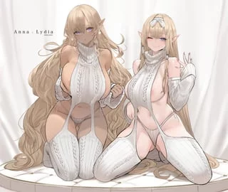 Anna x Lydia : Virgin Destroyer Sweater (Dishwasher1910 ) [Original]