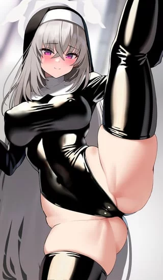 Sakurako stretching (NDGD)[Blue Archive]