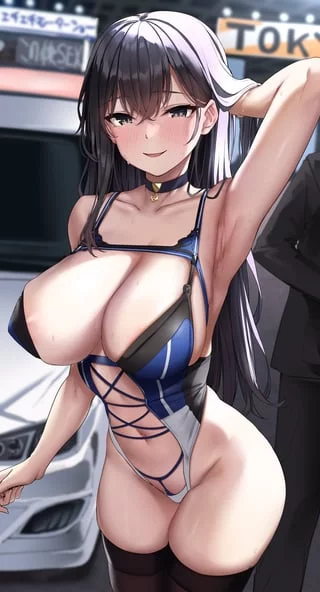 Sweaty Race Queen