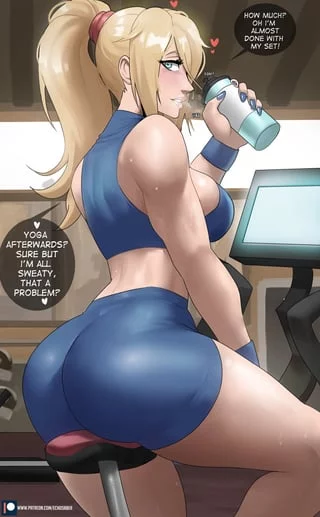 Samus' Sweaty Workout (Echo Saber) [Metroid]