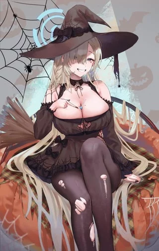 Halloween Witch Asuna Ichinose [Blue Archive]