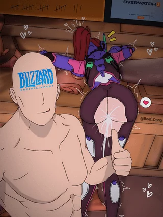 D.Va waits in queue (@Beef_Dong)