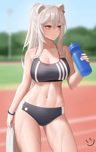 Shishiro Botan on the Track [Hopetiteve]