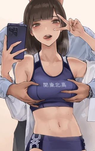 After School Buruma Selfie (by koh minagi) [Original]