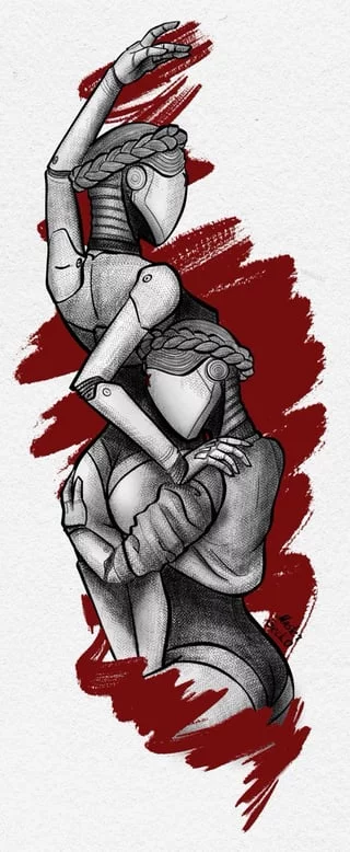 Twins tattoo design