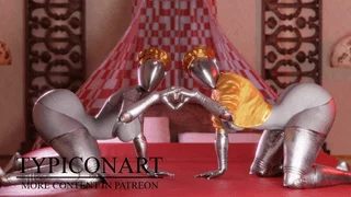 Robot Twins Love (Typiconart)