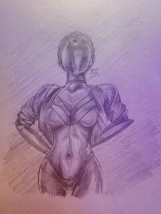 drawing done by me