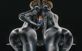 Ballerina Bot Twins - "WD-40" (Fugtrup)