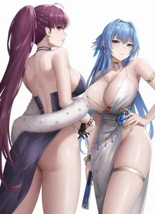 Party Dress Dolla & Helm (黒音りんか) [Nikke]