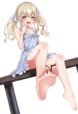 She finds your love for her feet amusing