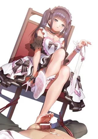 footjob maid
