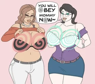 I wish I (and my wife) had hypnotic tits. It would be easier to discipline our bratty son