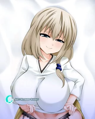Tsuki Uzaki big oppais!