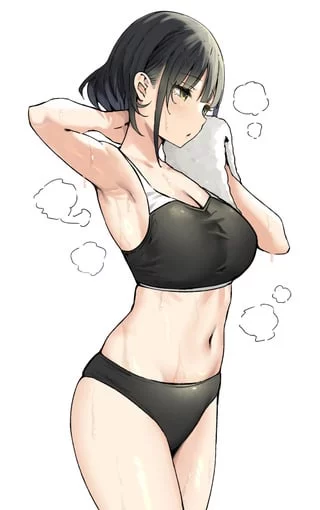 Mio in a Track & Field uniform (Sky-Freedom) [Artist's OC]