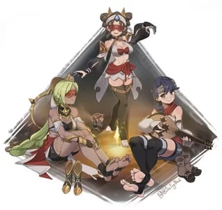 Genshin NPC ladies