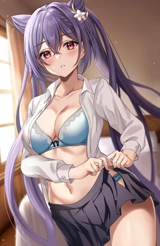 Keqing by harimoji