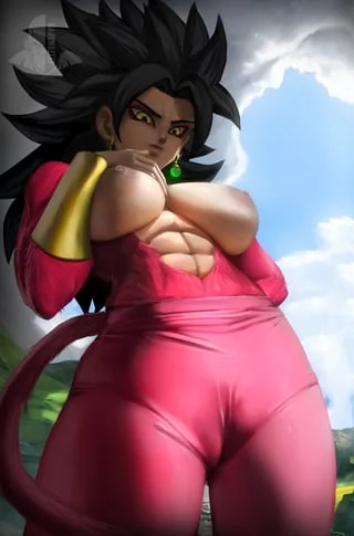 There I transformed, what's your plan now hun? (I wanna be ya saiyan wife ya know)
