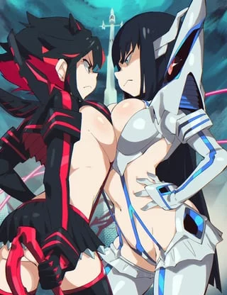 Matoi Ryuuko & Kiryuuin Satsuki(aetherion art)[Kill la Kill]