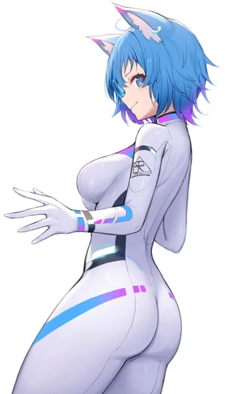 Souya Ichika in a cat suit [nishino eri][animare]