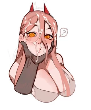 guys i just came back home and found something weird on my gf's face, do u know what happend to her ??? (power)