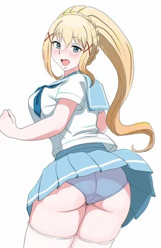 Darkness in a sailor uniform (By おさげ眼鏡) [KonoSuba]