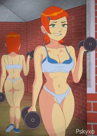 Gwen Tennyson [Ben 10] (Pskyxo)