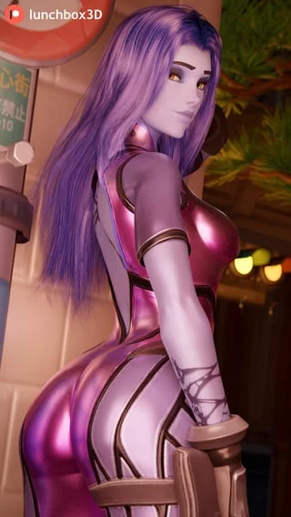Widowmaker is so damn perfect (lunchbox3D) [overwatch]